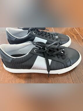 Calvin Klein Sneaker, black/silver, 9